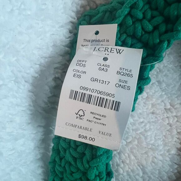 J. Crew Women's Green Tote Bag - Picture 2 of 4